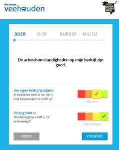 Screenshot duurzaamheidstest