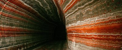 Een tunnel in een mijn waaruit potas wordt gehaald. Potas bevat kaliumcarbonaat en kaliumzouten zoals kaliumchloride en kaliumsulfaat waarvan kunstmeststoffen worden gemaakt. Bron: Sergey Mikhalenko/Shutterstock.com